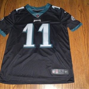 Nike NFL Philadelphia Eagles #11 Carson Wentz Vapor Stitched Jersey Men’s Large